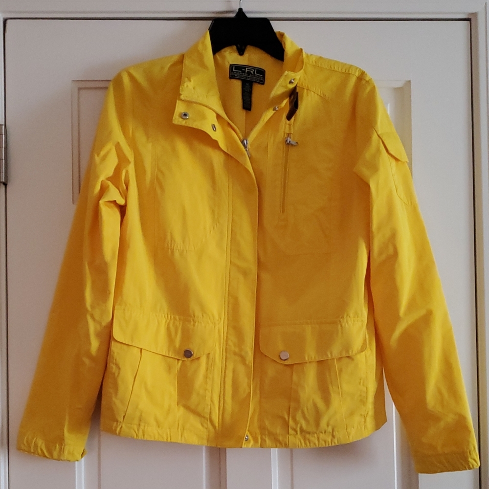 Bright Yellow LRL Rain Coat